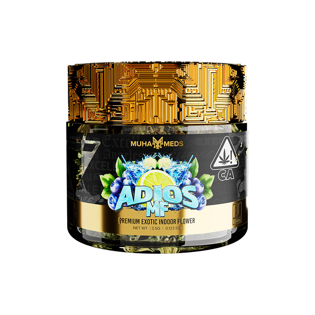 Adios MF Indica | 3.5 GRAMS | 0.123 OZ