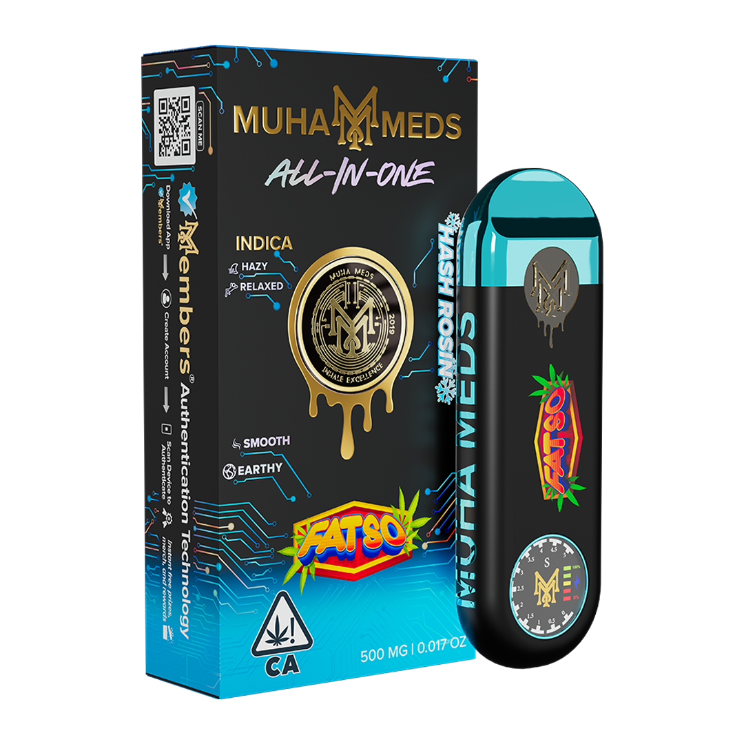 Hash Rosin Fatso Indica | 500MG | 0.017OZ